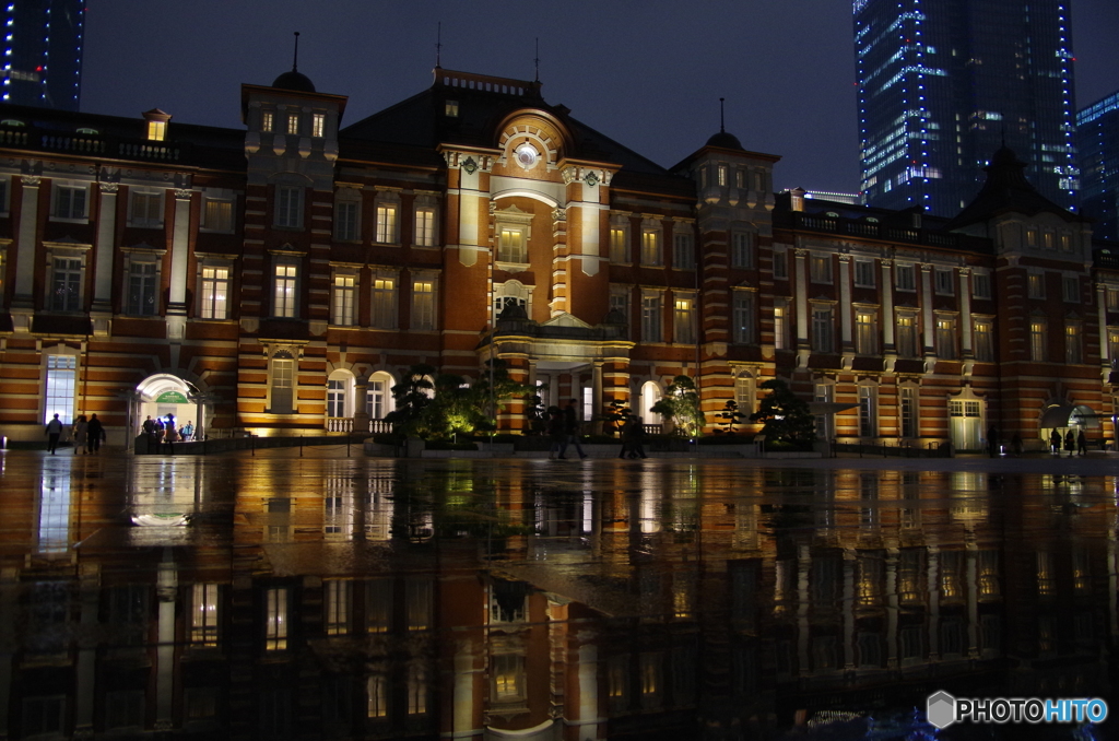 雪の東京駅 By かわのぶ Id 写真共有サイト Photohito