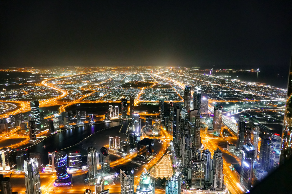 Night view Dubai 1