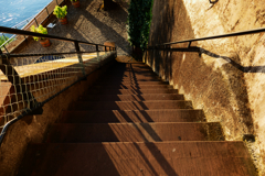 ライン川への階段