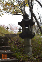 神社山道 (’21.11)