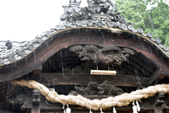 神社の屋根