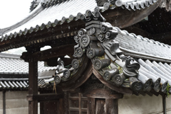 寺の入口
