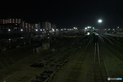 夜景 駅基地