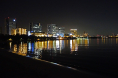 お台場 海浜公園の夜