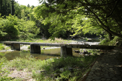 嵐山渓谷　塩沢冠水橋