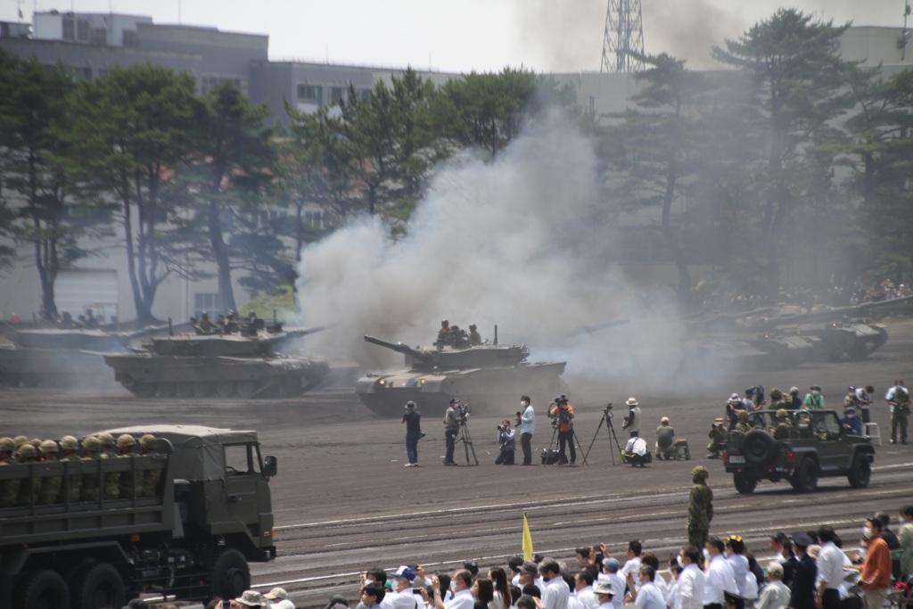 戦車の移動時‼️