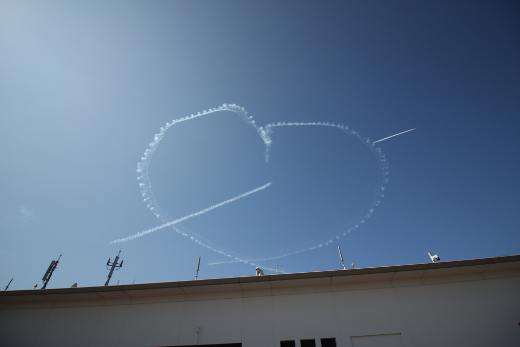 小松基地航空祭予行　キューピッド　