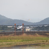 岐阜基地　移動訓練ブルーインパルス　タクシング