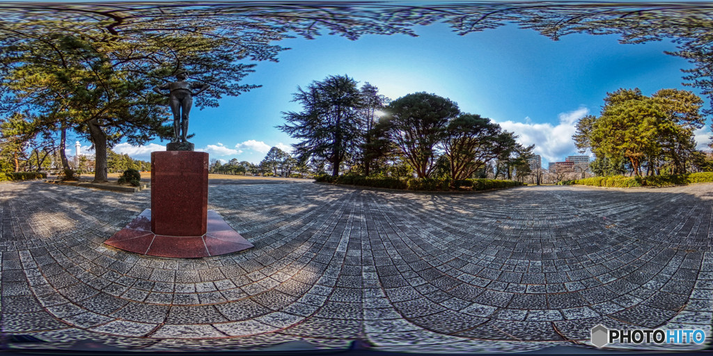 冬の公園にて（Ａ）