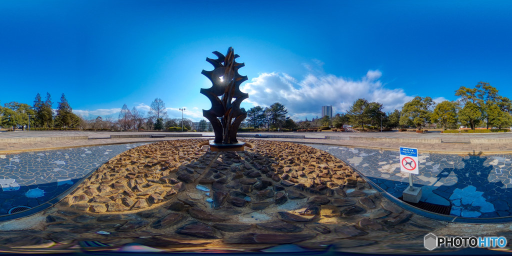冬の公園にて（Ｂ）