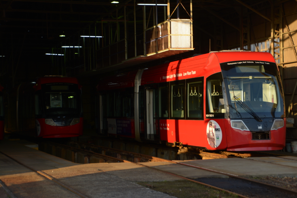 万葉線米島口車両基地 (10)