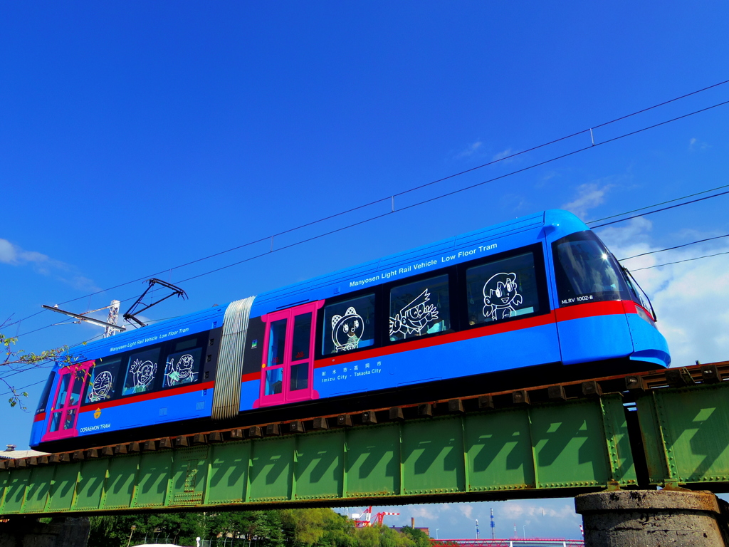 ドラえもん電車万葉線