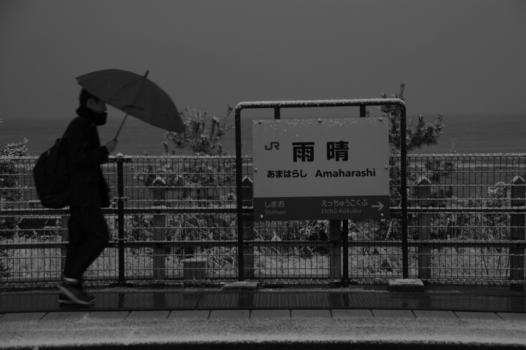 氷見線雨晴駅