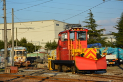 万葉線米島口車両基地 (2)