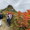 紅葉の八海山　薬師岳から地蔵岳を望む