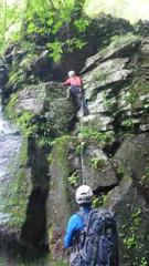 沢登り（滝）