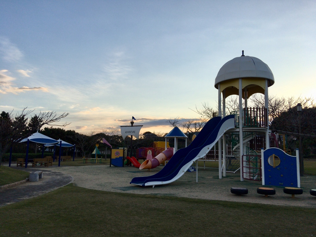 朝の公園