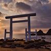 糸島の夕日