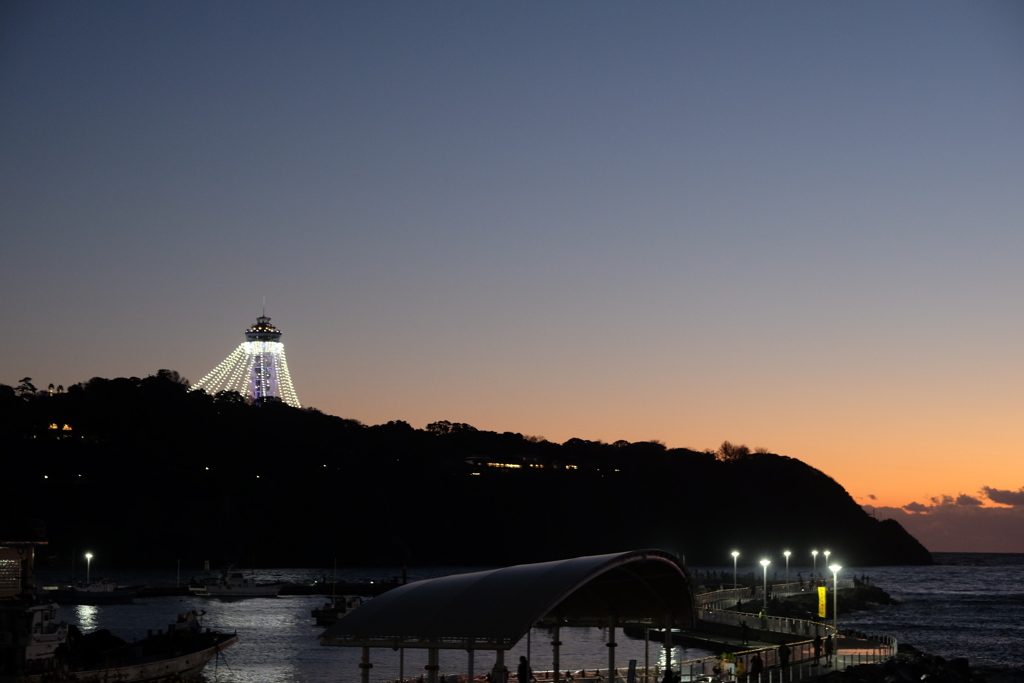 夕活　スナップ　江ノ島