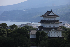 小田原城　ミナカ　相模湾