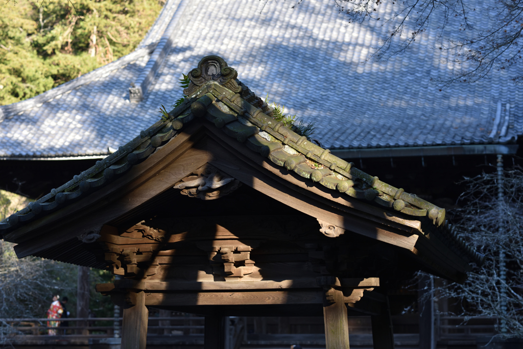 手水舎　お堂　出会い