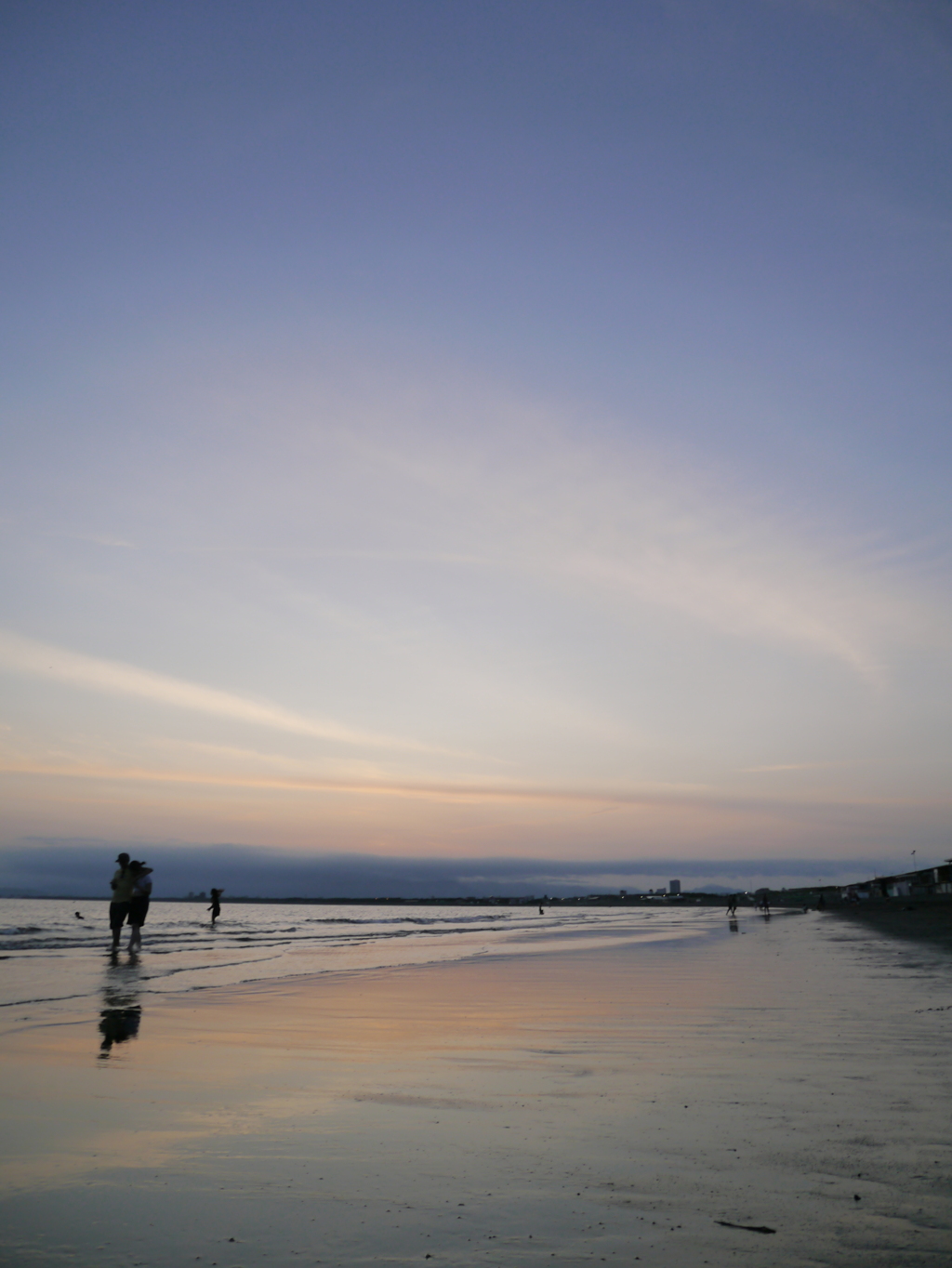 片瀬海岸　夕日　2025/Jun.
