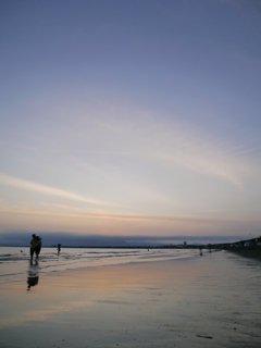 片瀬海岸　夕日　2025/Jun.