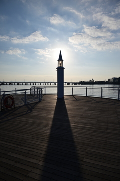 江の島　釣り場の灯台