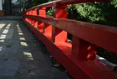 鎌倉　琴弾橋　朱色