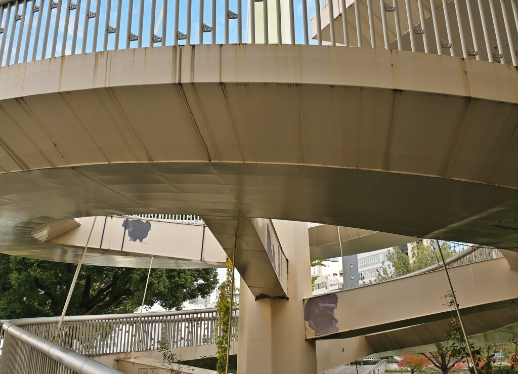 天神橋螺旋階段