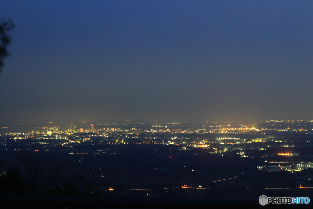 つくば市夜景