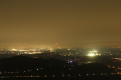 つくば市の夜景