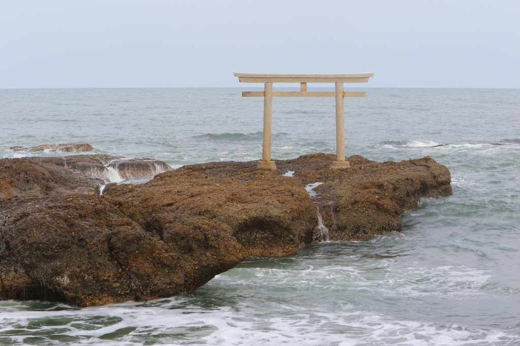 大洗 磯間神社鳥居