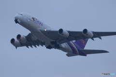 タイ国際航空 Airbus A380-841 HS-TUF①