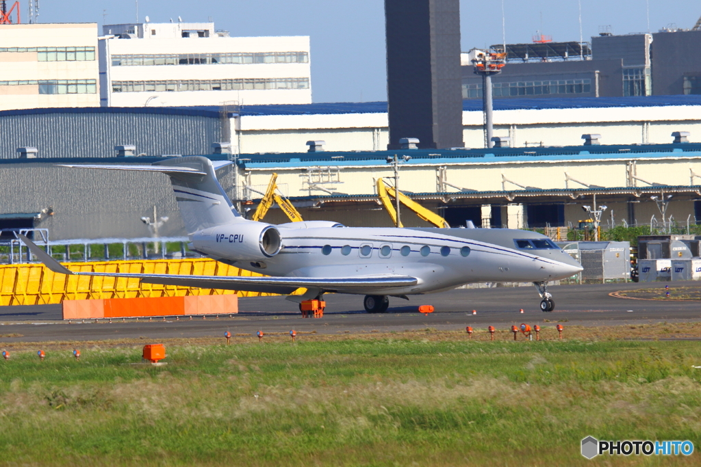 ビジネスジェット Gulfstream G-V(SP) VP-CLA