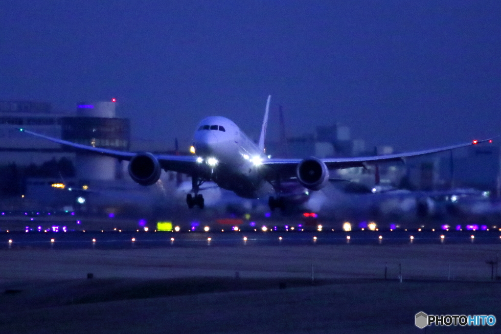 Night takeoff