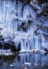 三十辻の氷柱