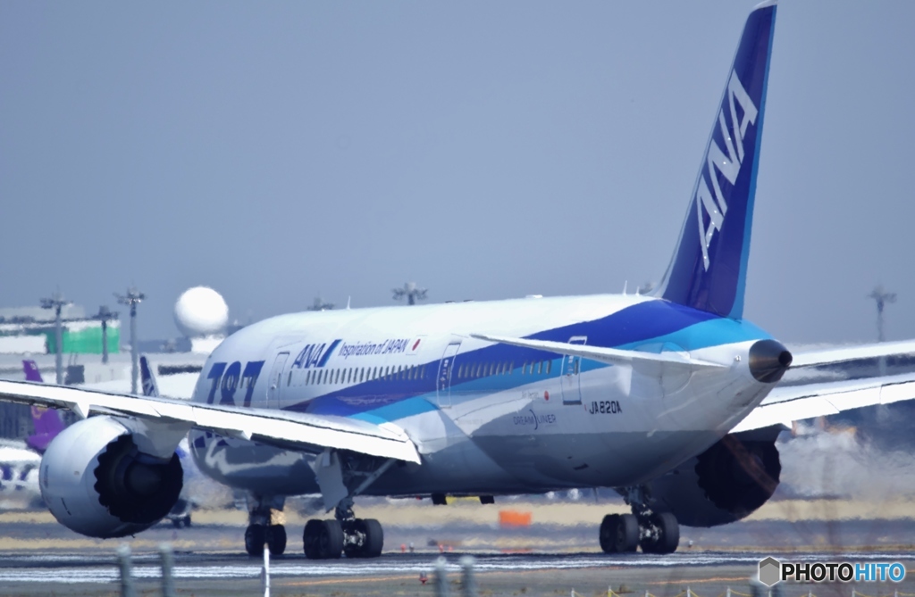 ANA　ボーイング787　テイクオフ！