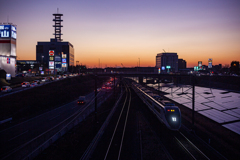 千葉ニュータウンからの富士遠景