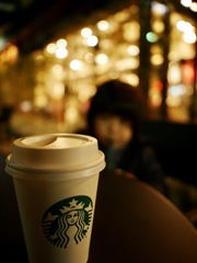 Coffee at night with you