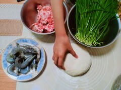 餃子作り
