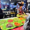 お店で