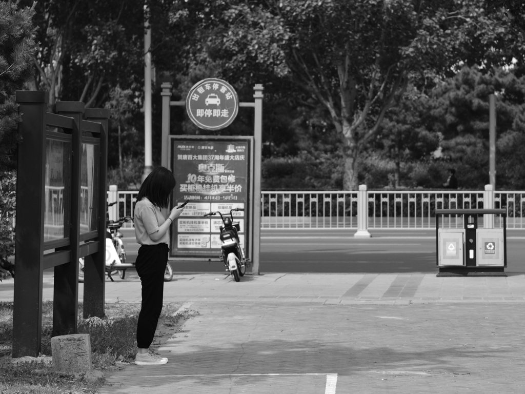 公園にて