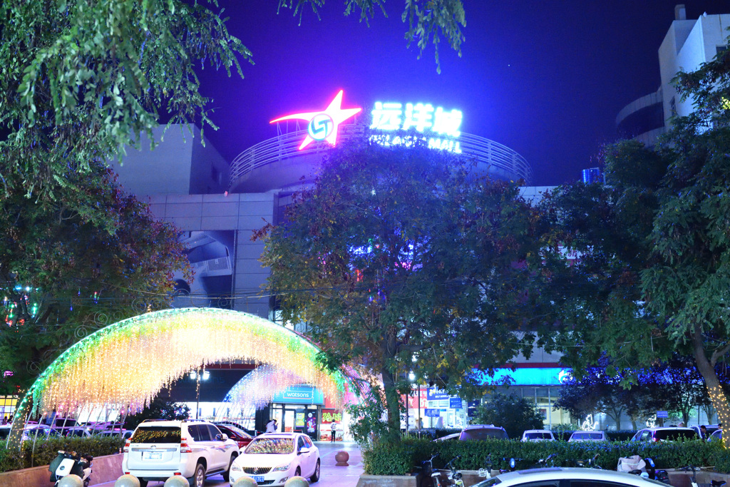モール夜景