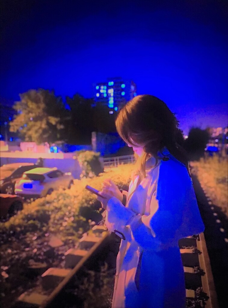 夜散歩にて