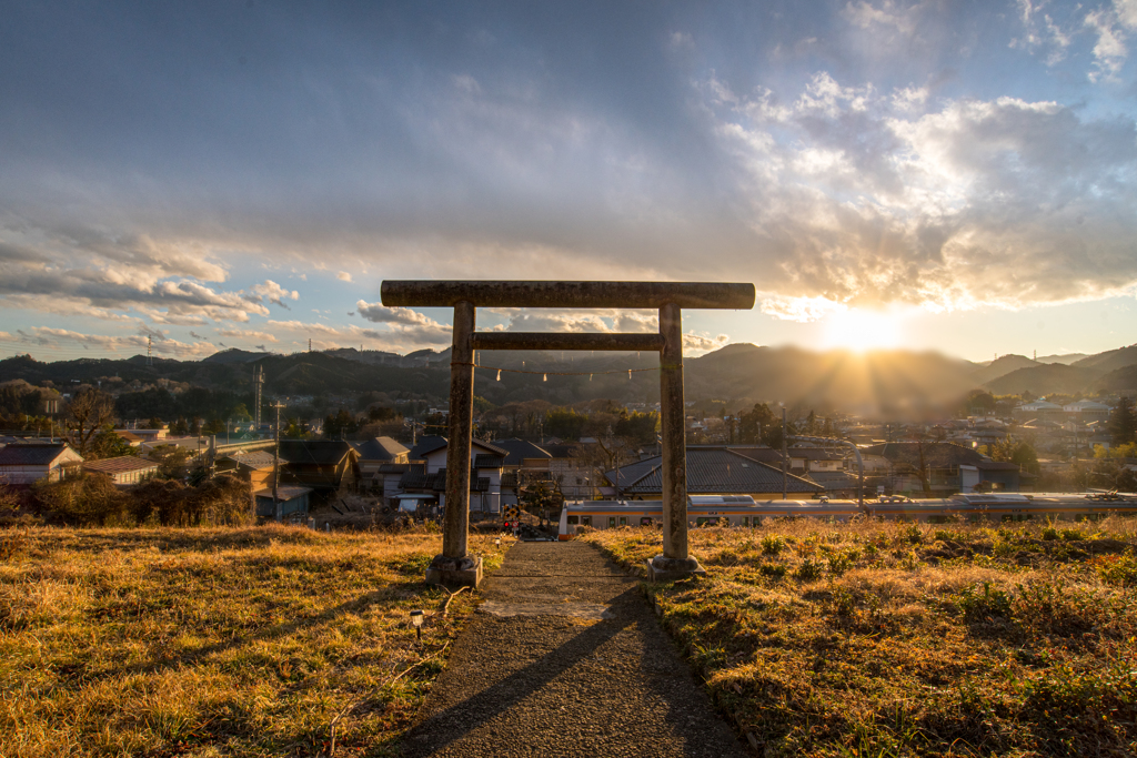 この町を見渡す場所で②