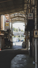 我が町の商店街。