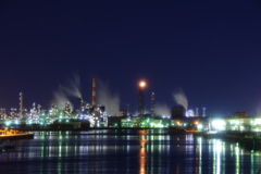 川崎工場夜景