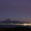 だるま山高原_明け方の富士山