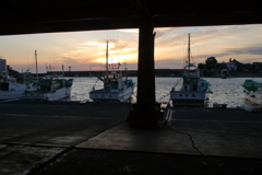 漁港の朝 IMG_0091-2